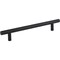 Elements 160 mm Center-to-Center Hollow Matte Black Stainless Steel Naples Cabinet Bar Pull 218SSMB - alternate 1